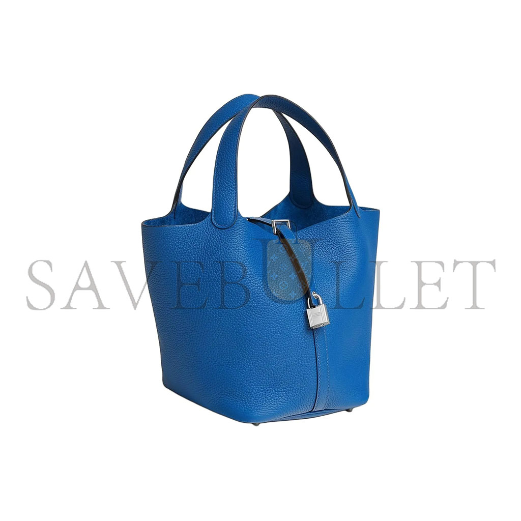 H**mes picotin lock 22 taurillon clemence h060991ckt7 (22*21*17cm)